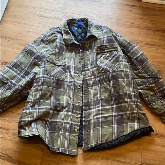 basic editions flannel jacket